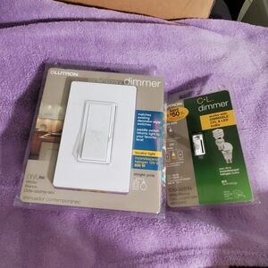 NWOT Diva Dimmer Switch & CL Dimmer Toggler